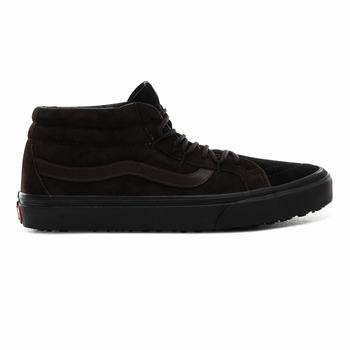 Férfi Vans SK8-Mid Reissue Ghillie MTE Magasszárú Cipő VA7415289 Csokoládé/Fekete